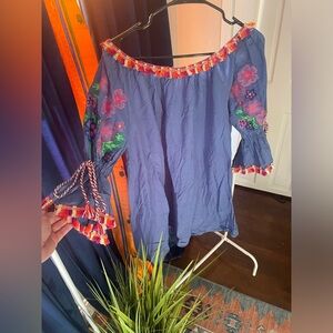 Off Shoulder Beach Dress